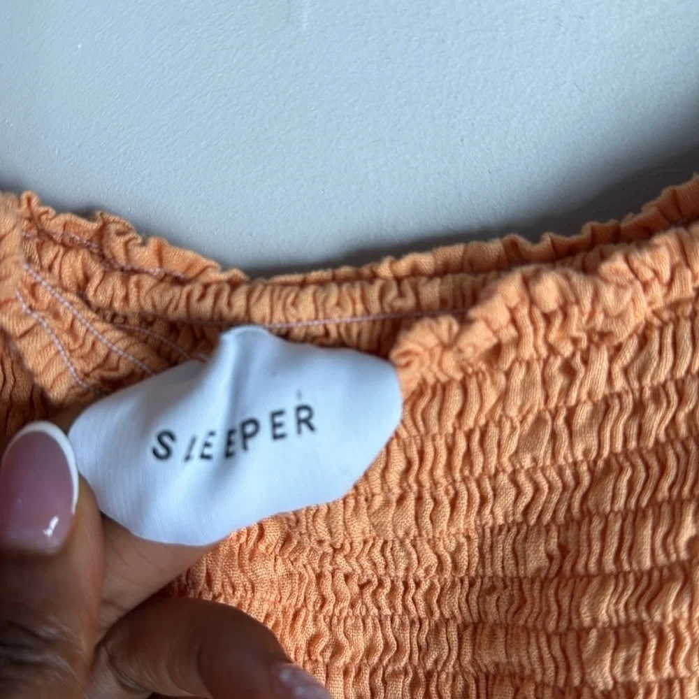 Sleeper Atlanta Linen Dress Medium - Picture 11 of 14